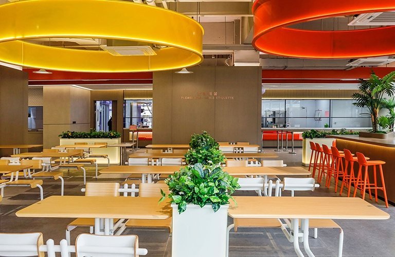 Furnished Canteen Area