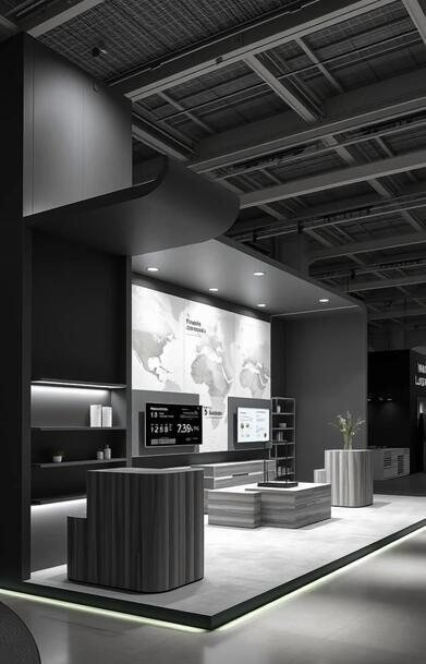 Furnished Exhibition Booth