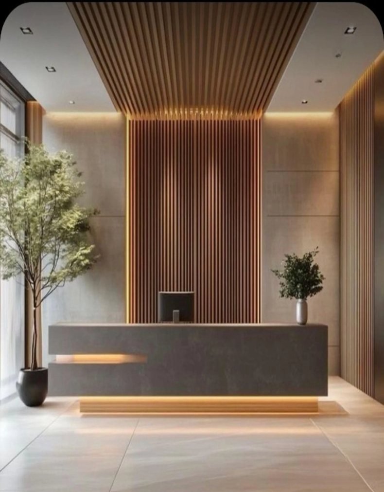 Furnished Reception Area