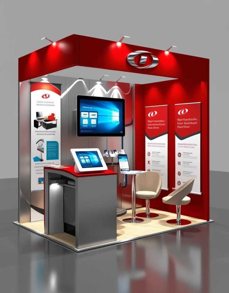 Furnished Stall Area