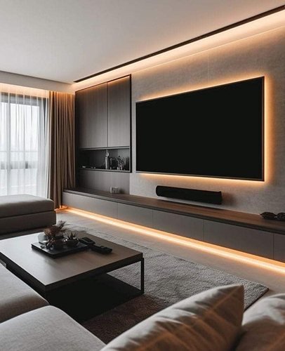 Furnished Modern TV Wall